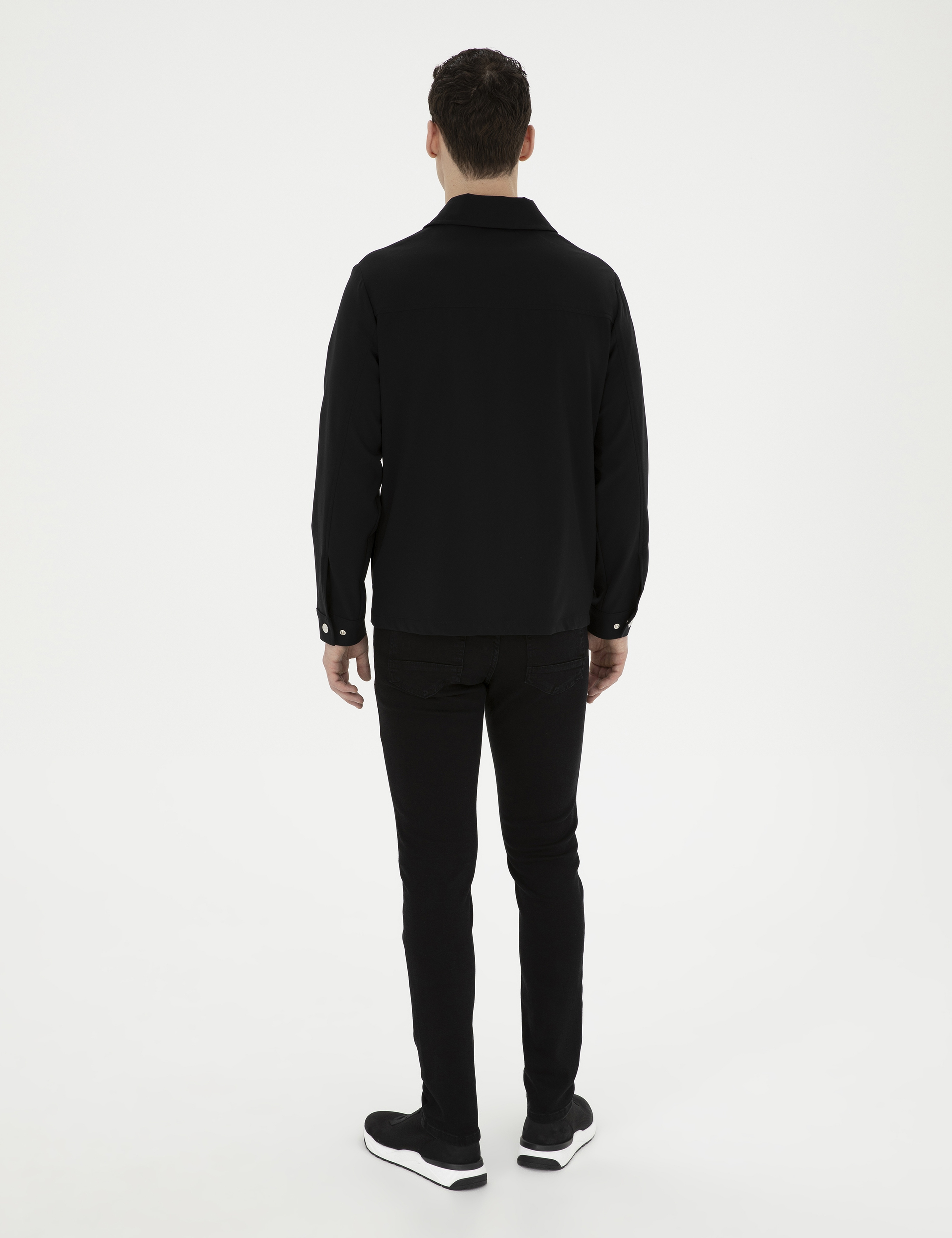 Siyah Slim Fit Jean Pantolon