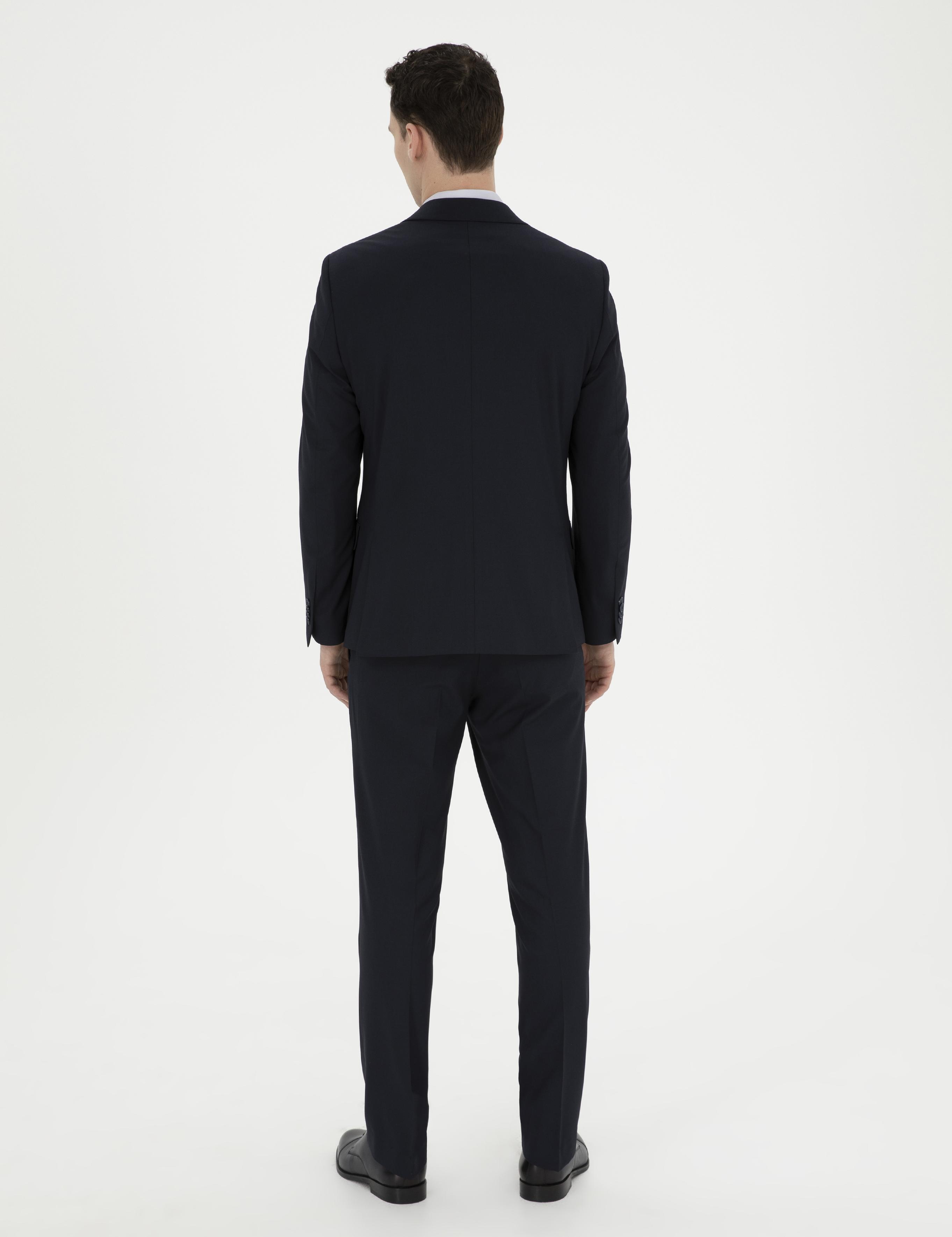 Lacivert Slim Fit Takım Elbise