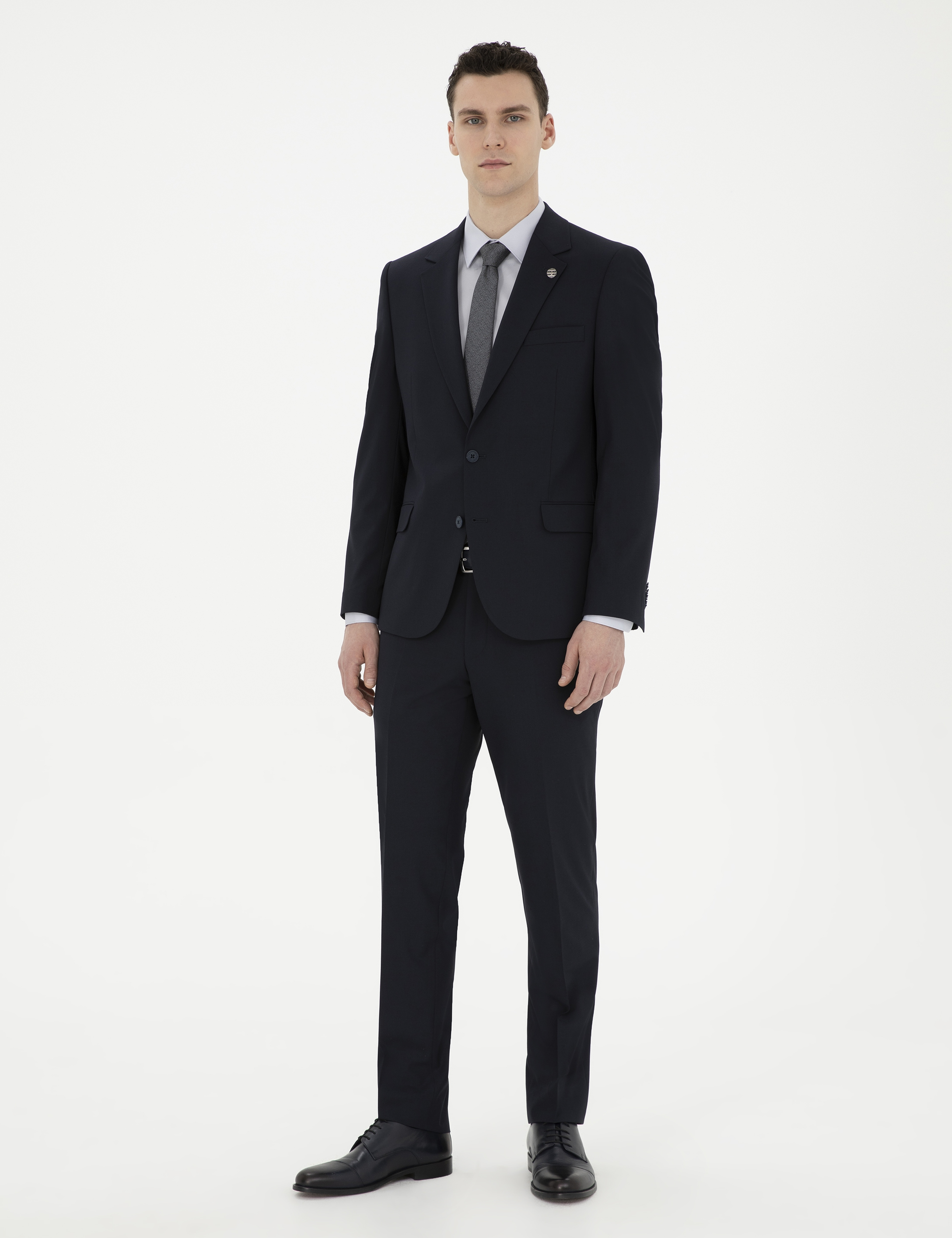 Lacivert Slim Fit Takım Elbise