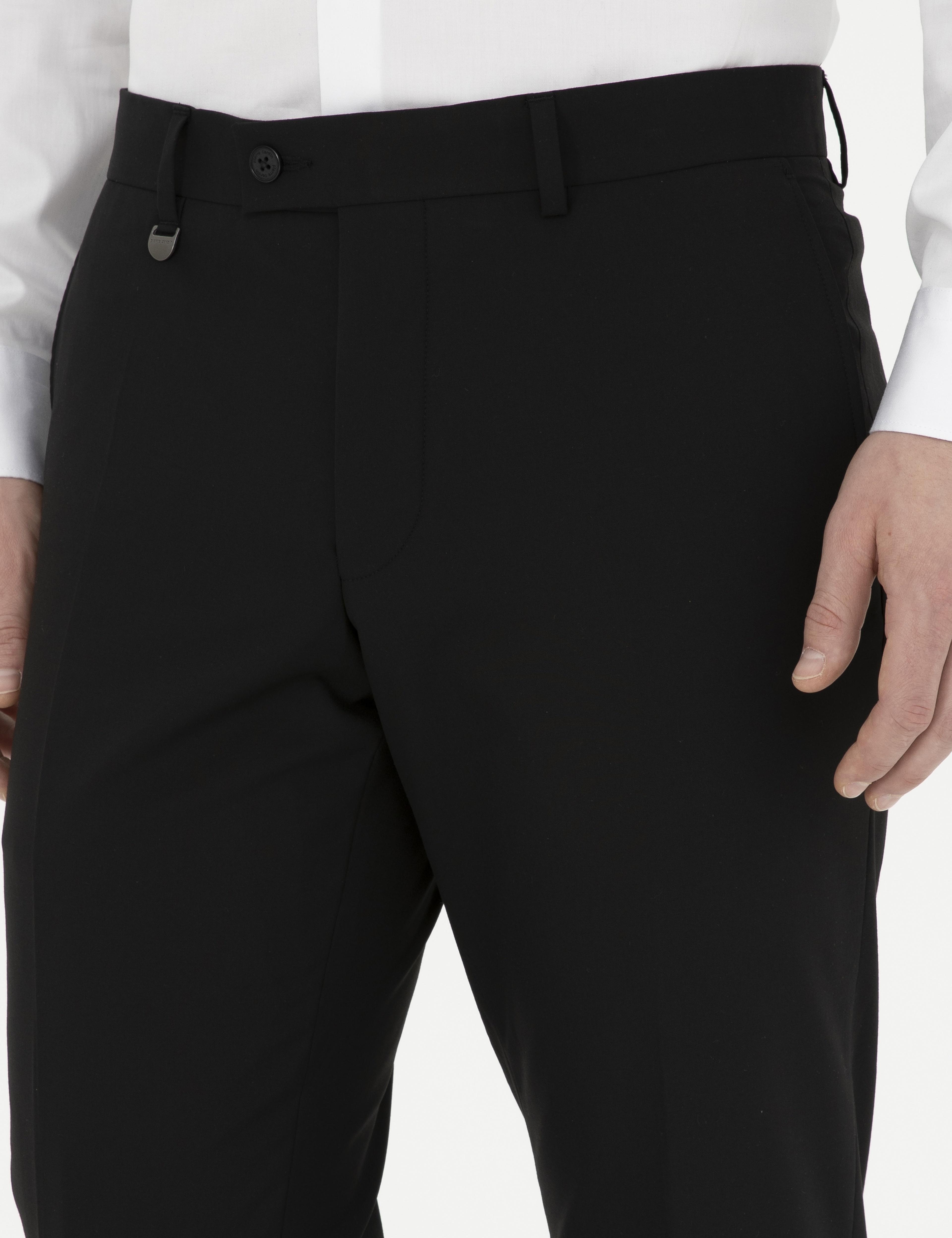 Siyah Slim Fit Kumaş Pantolon