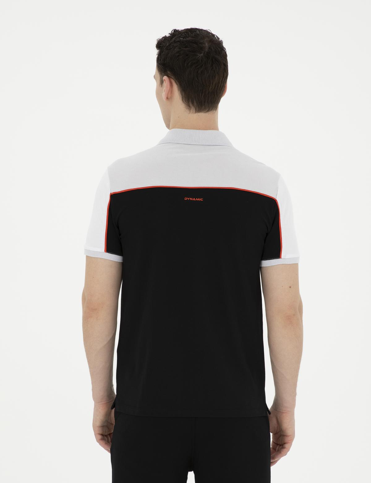 Siyah Slim Fit Tişört - 50284174023