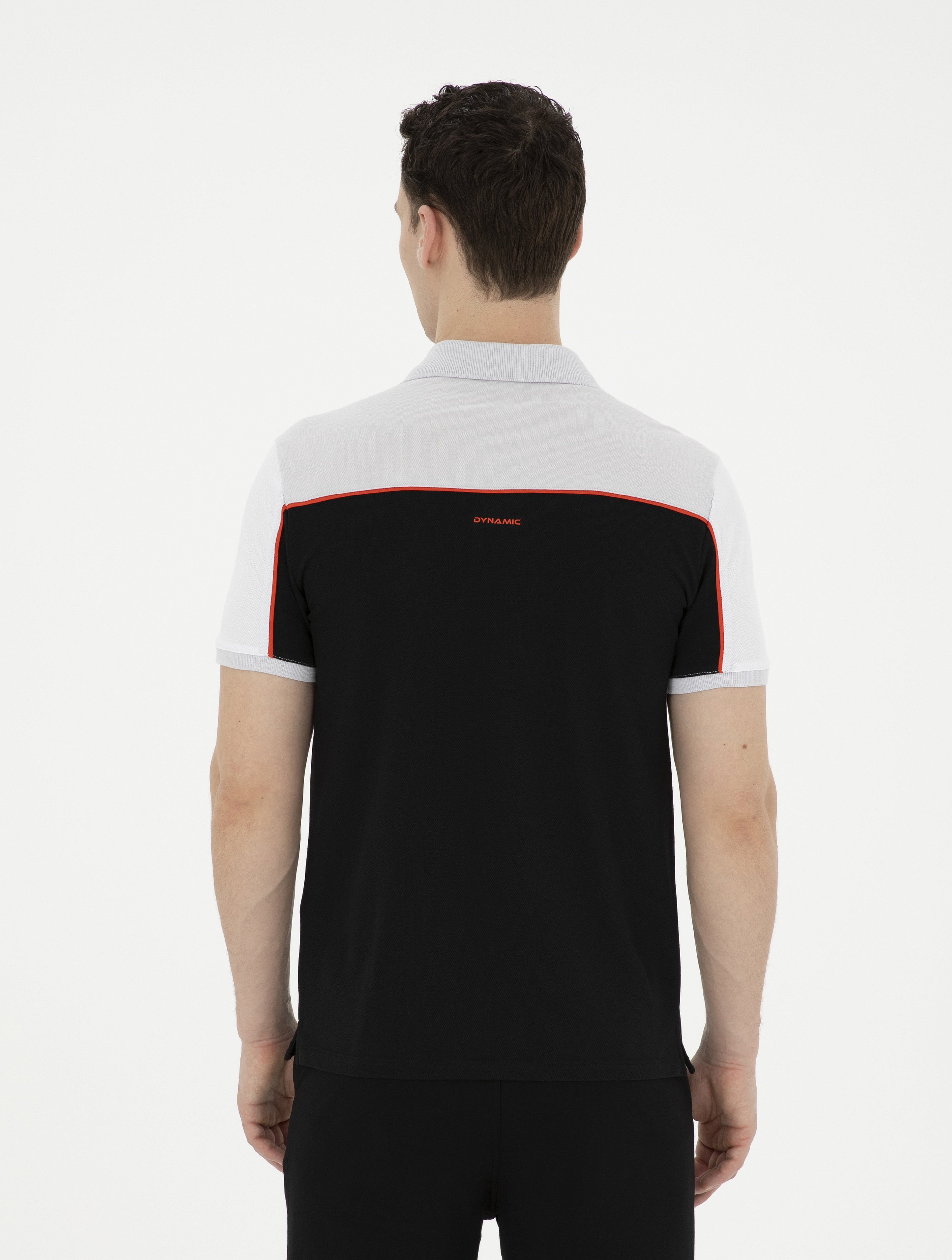 Siyah Slim Fit Tişört - Image 5