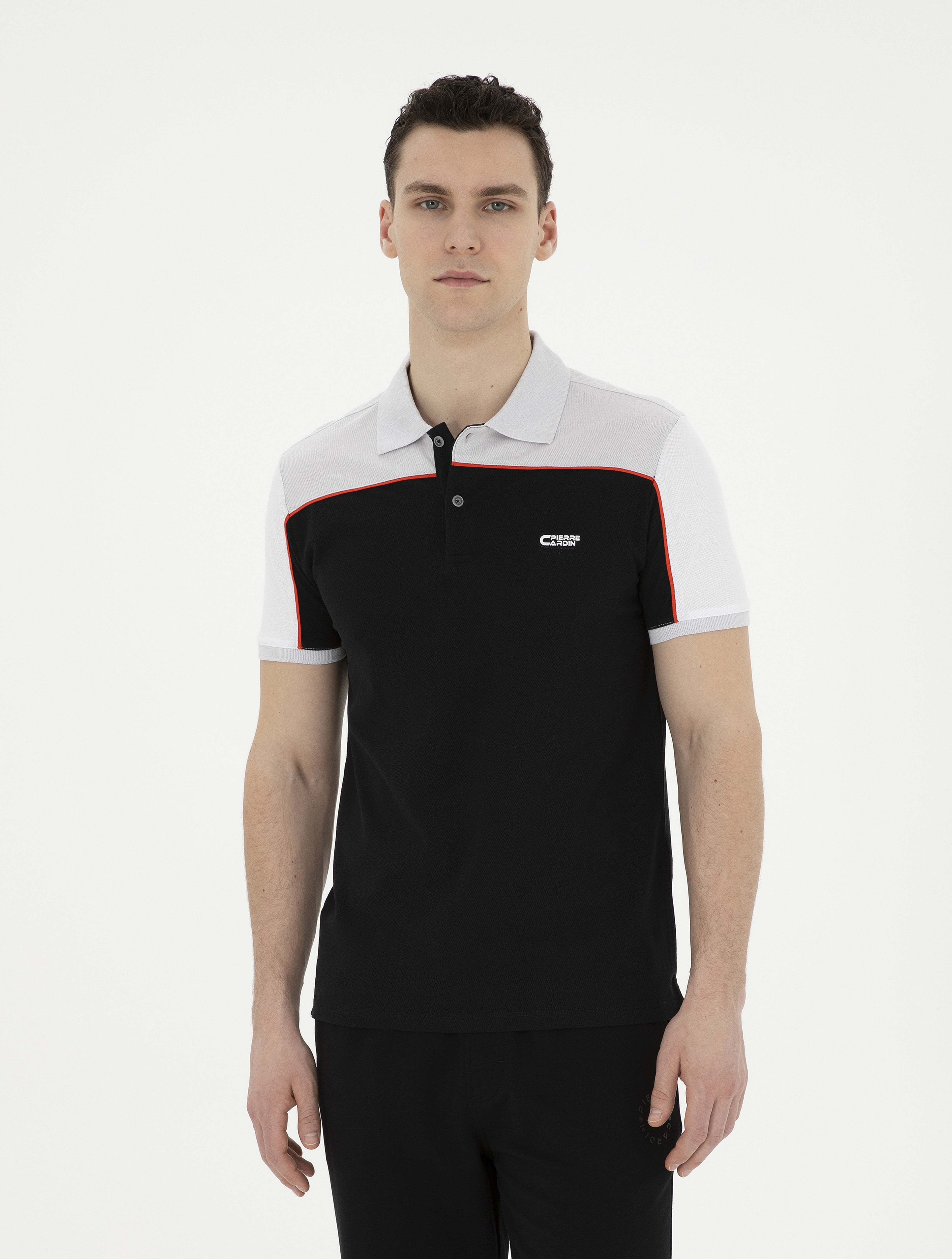 Siyah Slim Fit Tişört - Image 1