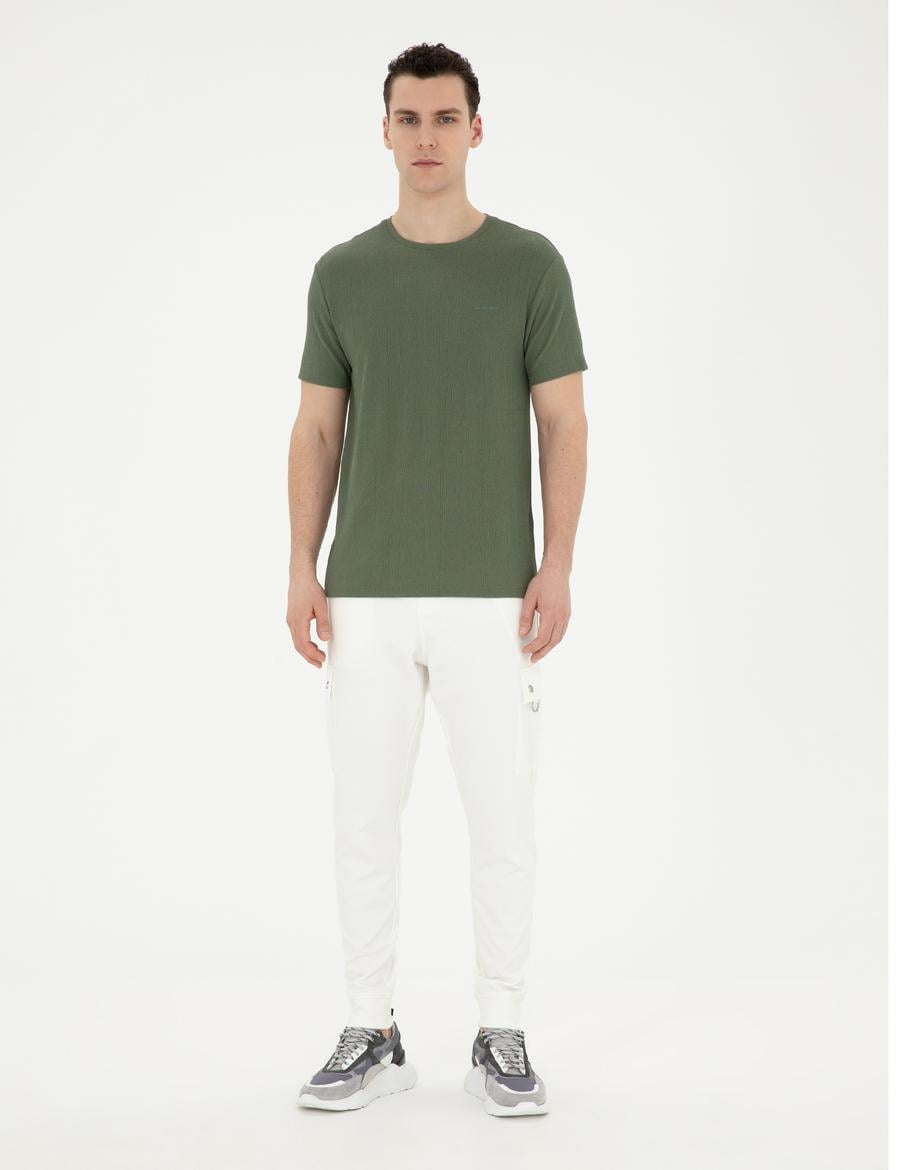 Ekru Carrot Fit Eşofman Altı