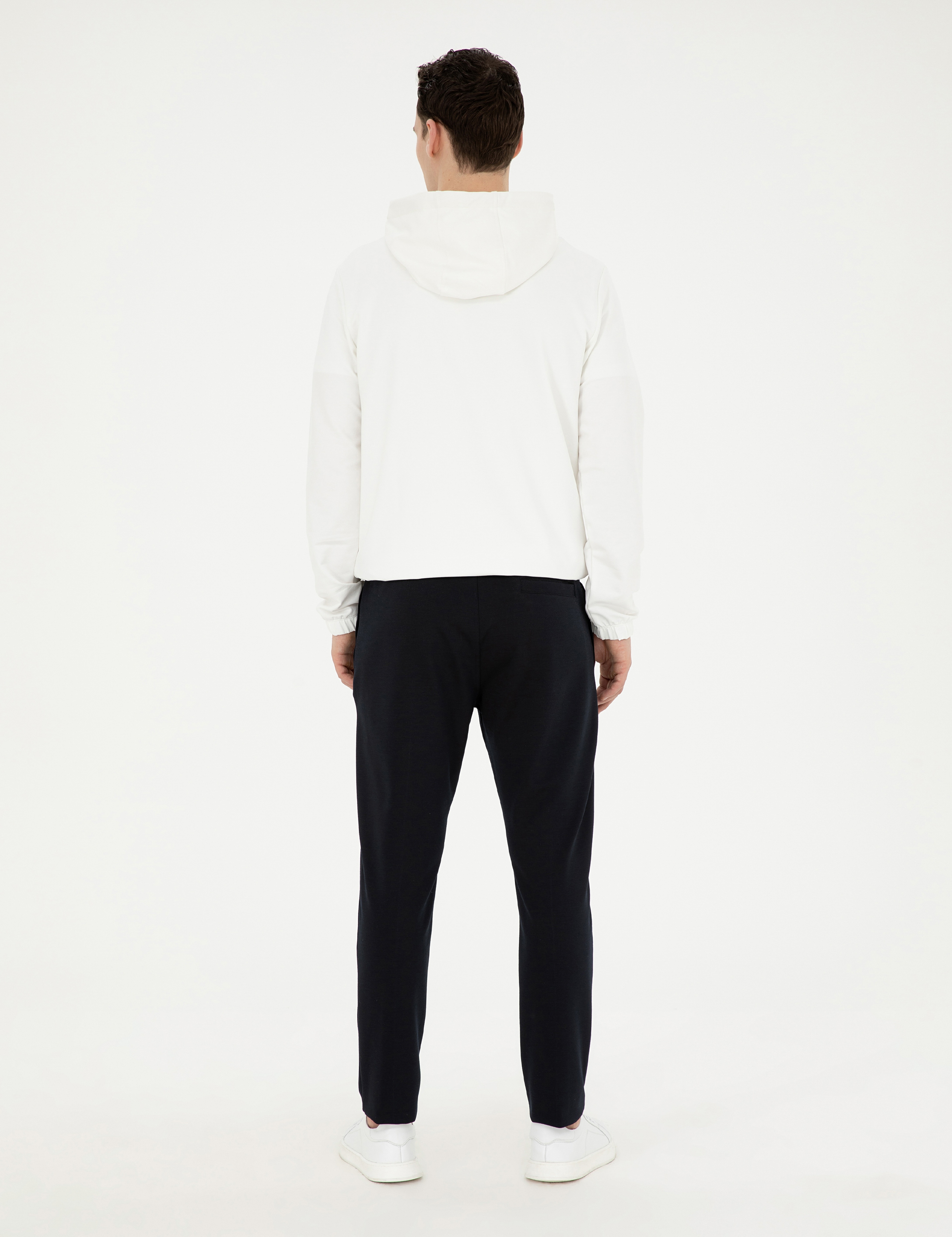 Lacivert Slim Fit Eşofman Altı