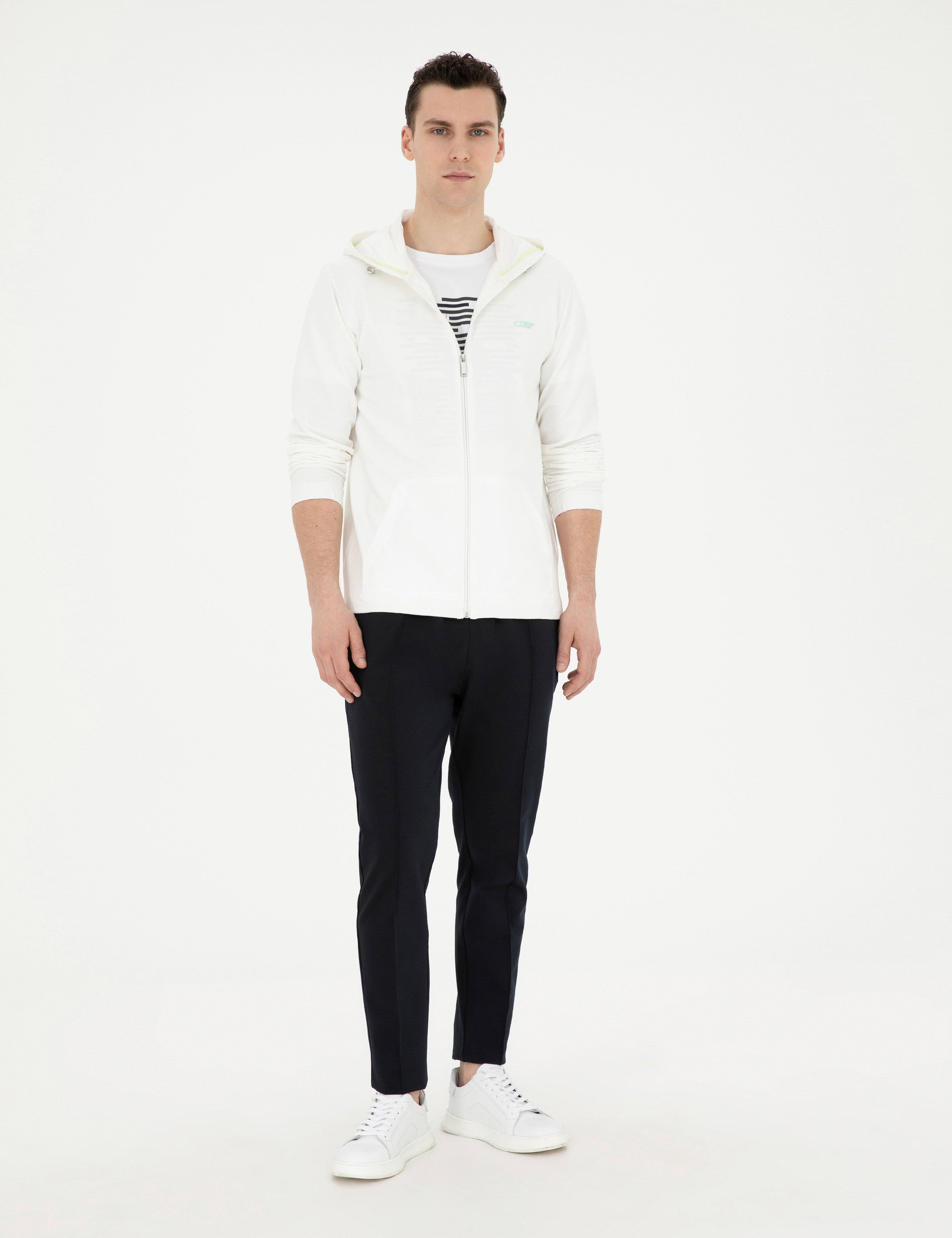 Lacivert Slim Fit Eşofman Altı - Image 1