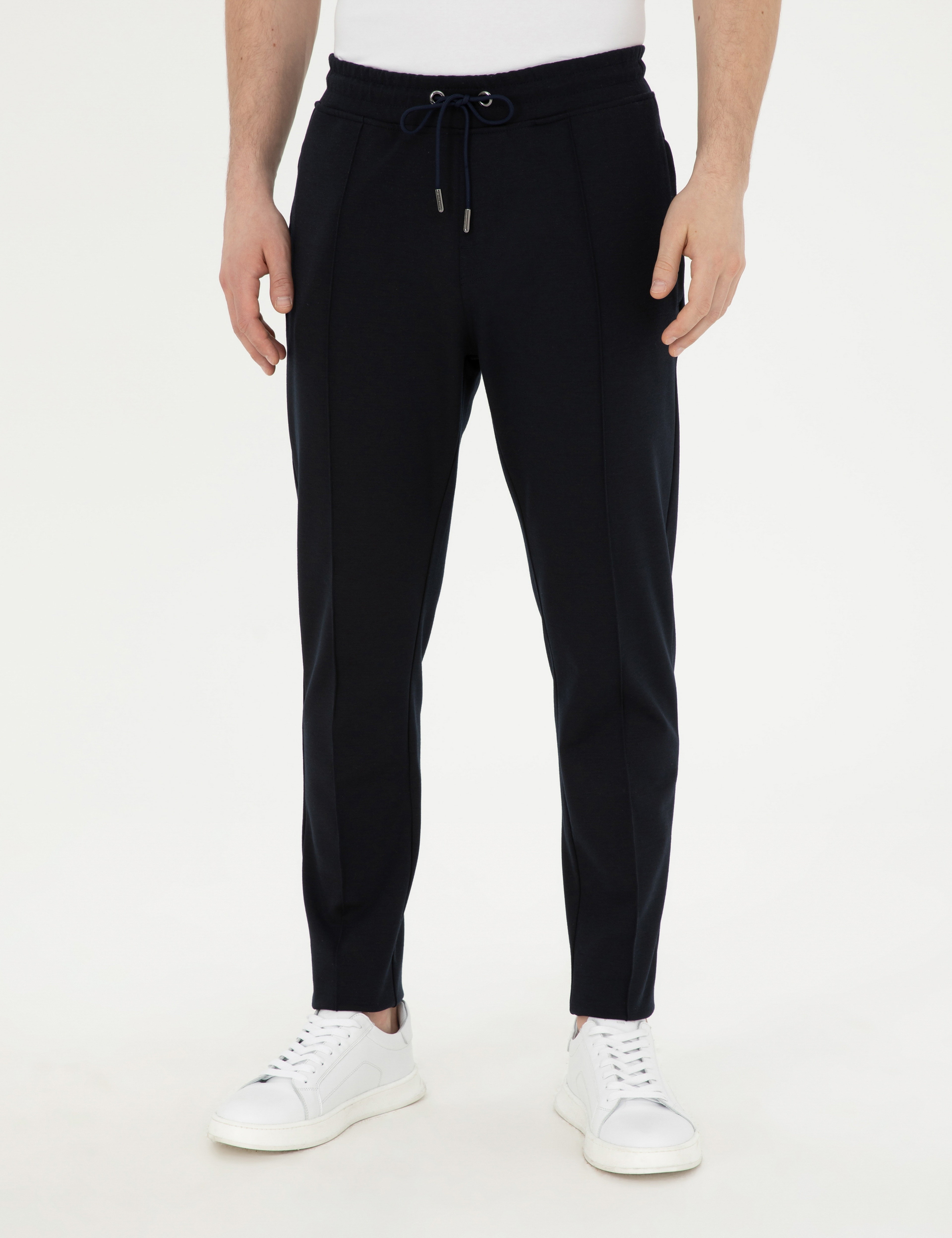 Lacivert Slim Fit Eşofman Altı