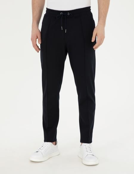 Lacivert Slim Fit Eşofman Altı - 50285407014