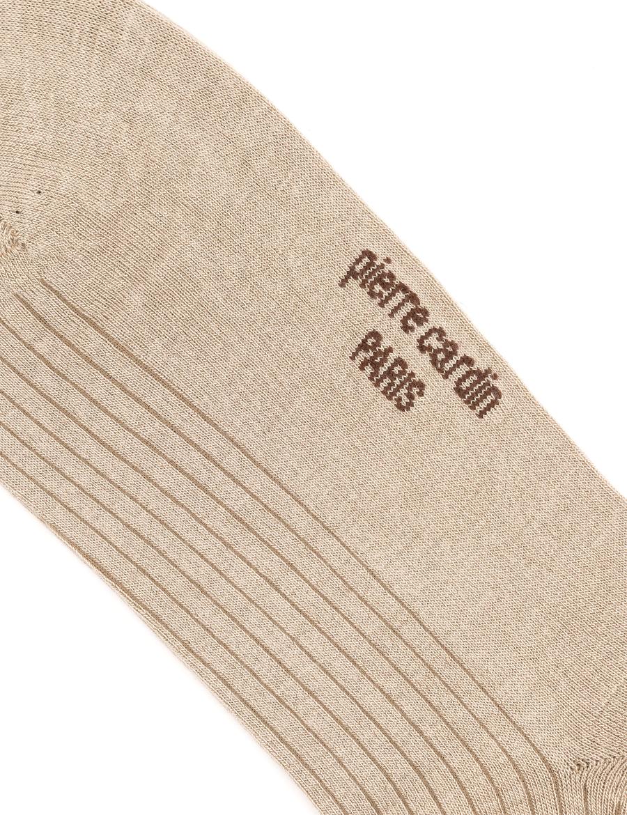 Erkek Bambu Karışımlı Vizon Soket Desenli Çorap