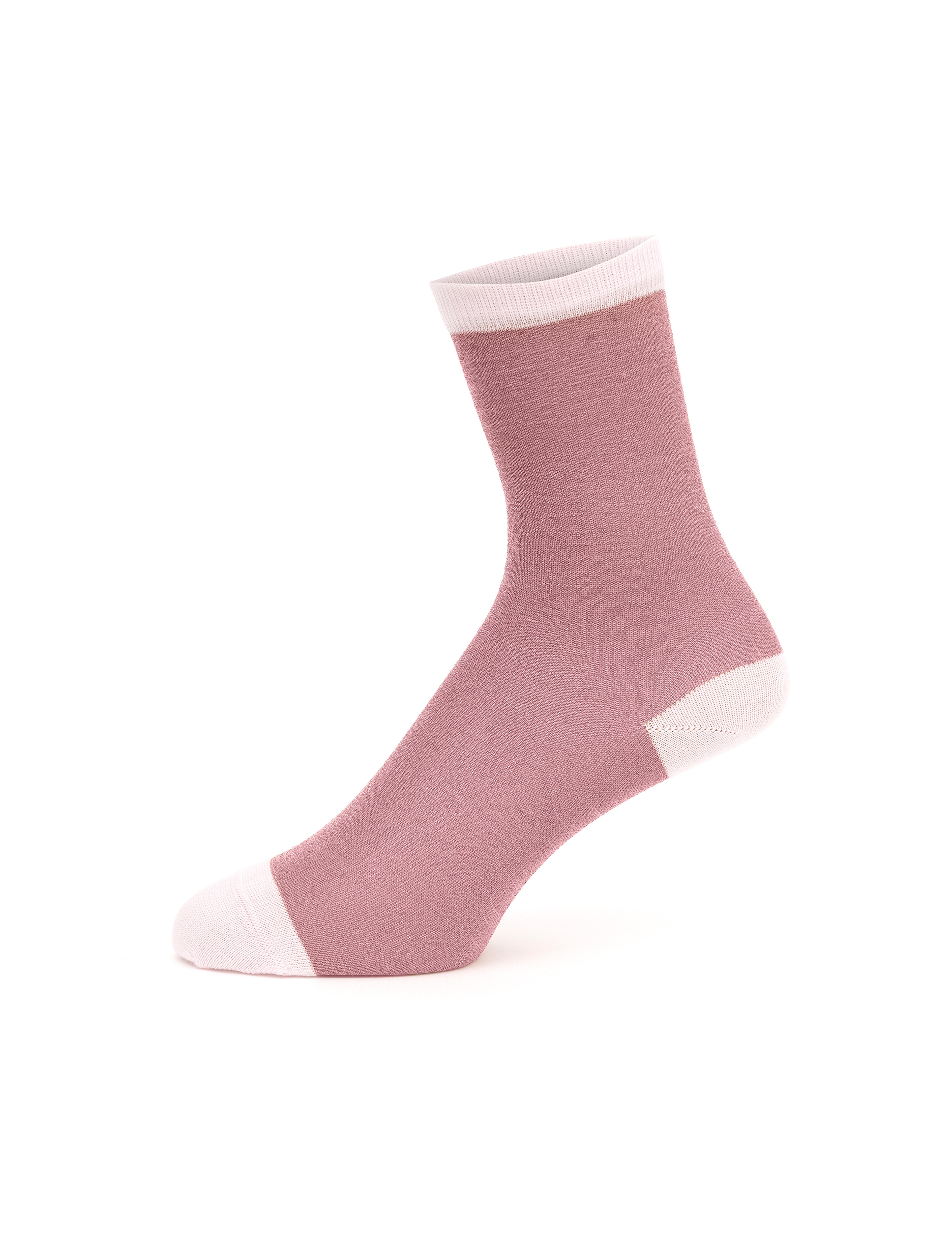 Kadın Pembe Soket Çorap - Image 1