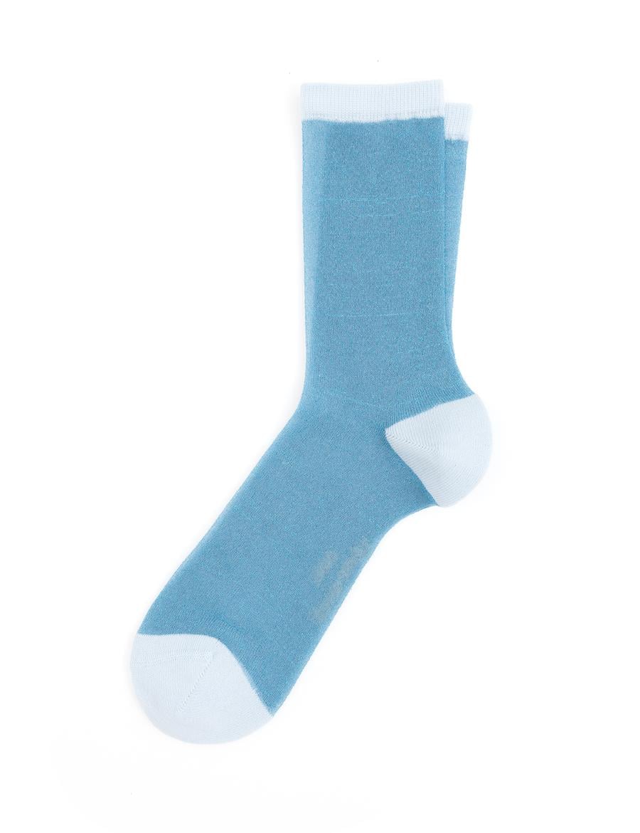 Kadın Mavi Soket Çorap