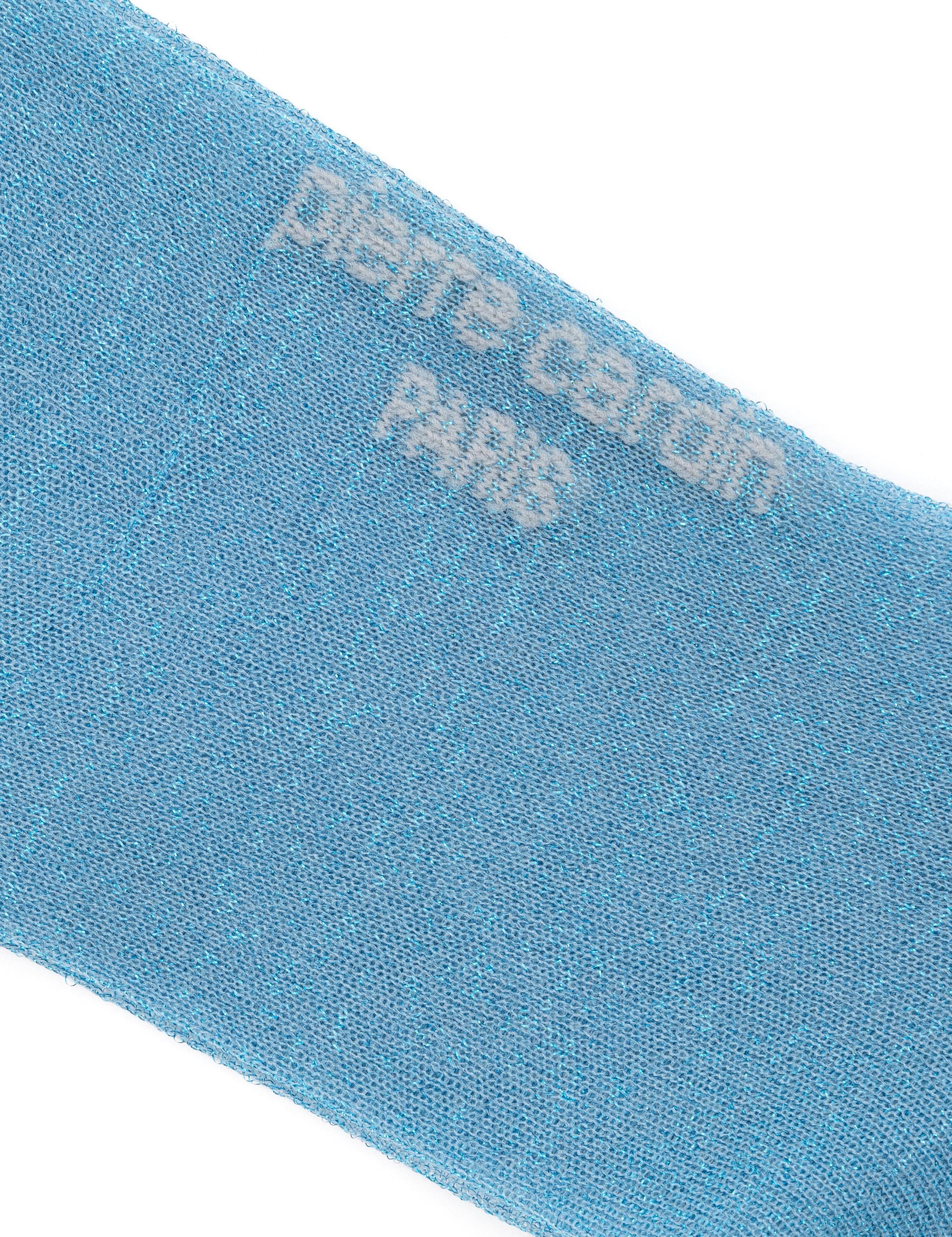 Kadın Mavi Soket Çorap