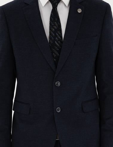 Lacivert Slim Fit Takım Elbise