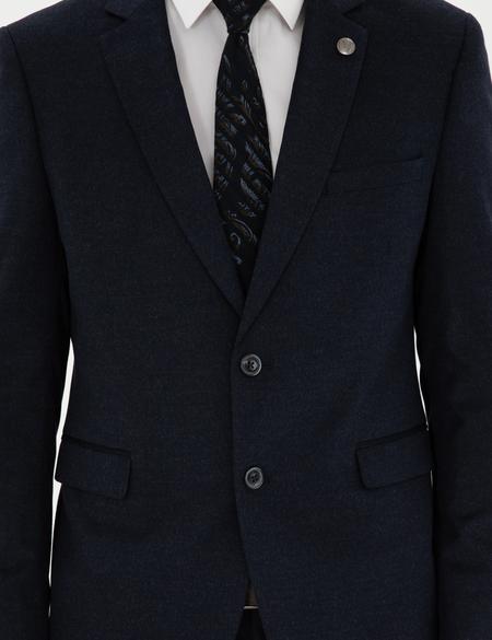 Lacivert Slim Fit Takım Elbise - 50278891053
