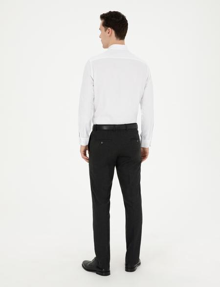 Antrasit Slim Fit Kumaş Pantolon - 50278451012