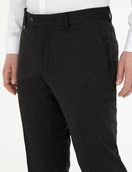 Antrasit Slim Fit Kumaş Pantolon - 50278451012
