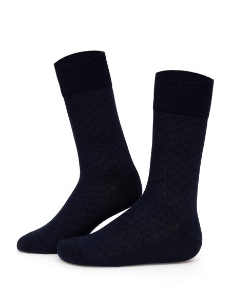 Erkek Lacivert Soket Çorap - 50291771002