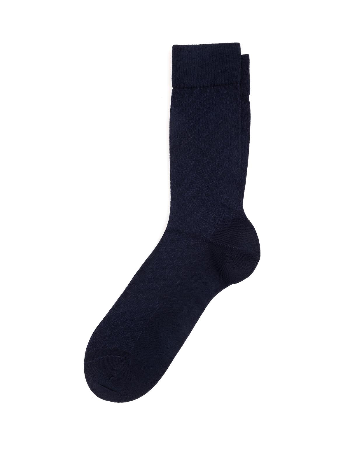 Erkek Lacivert Soket Çorap - 50291771002