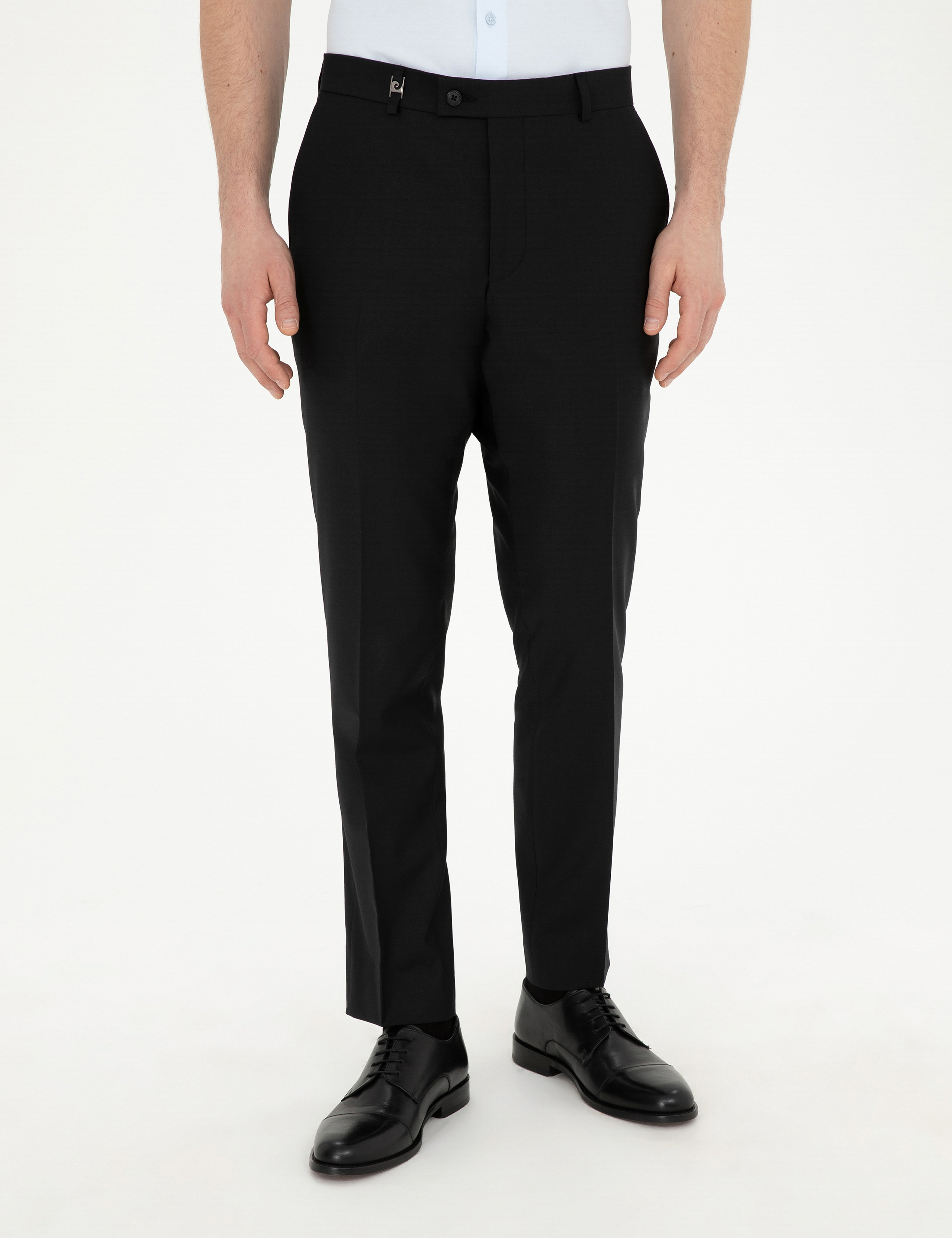 Siyah Slim Fit Kumaş Pantolon