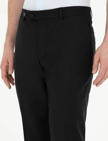 Siyah Slim Fit Kumaş Pantolon