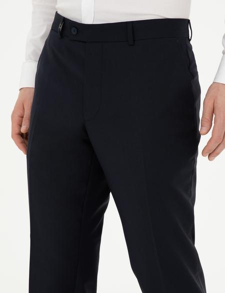 Lacivert Slim Fit Kumaş Pantolon - 50272563039