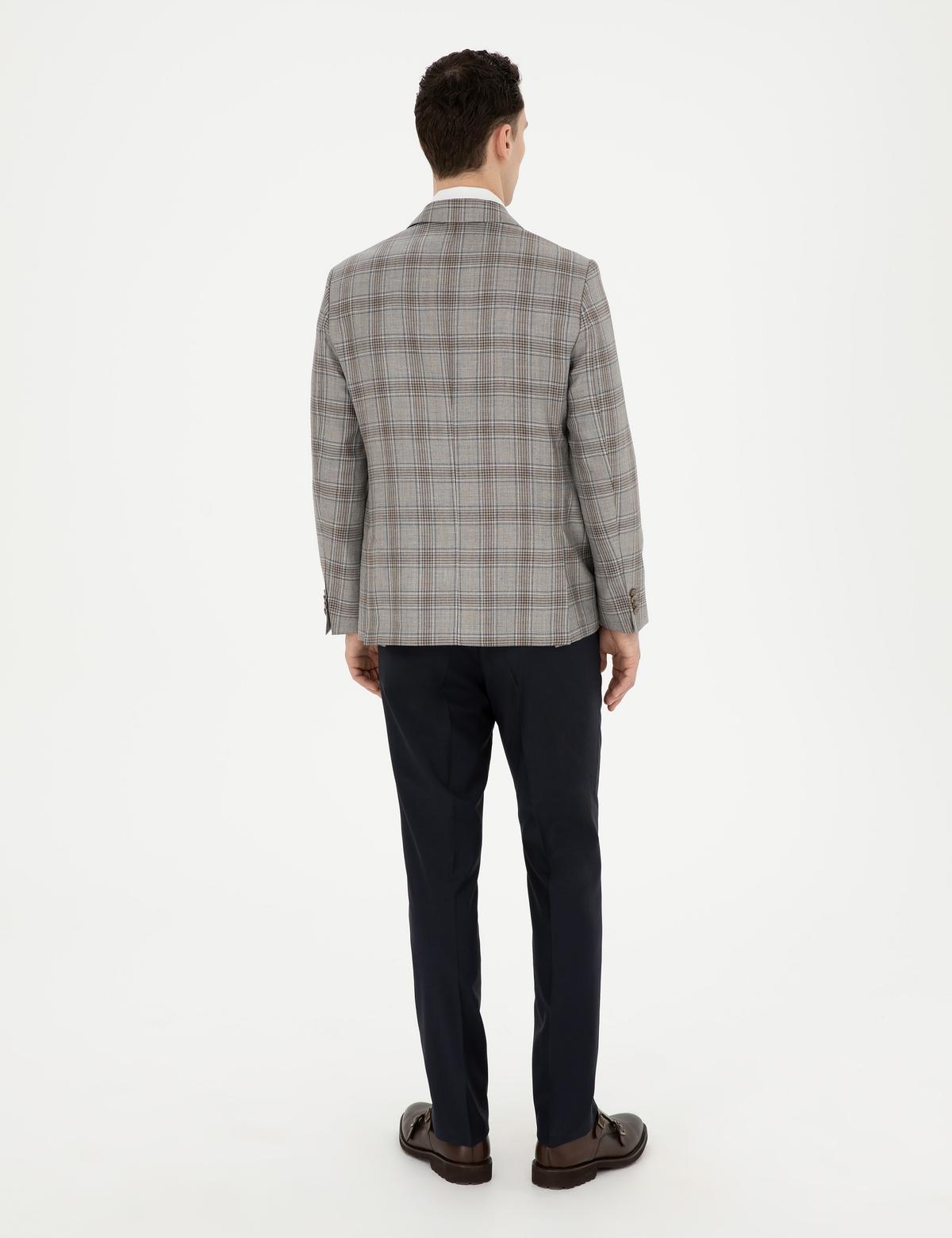 Lacivert Slim Fit Kumaş Pantolon - 50272563039