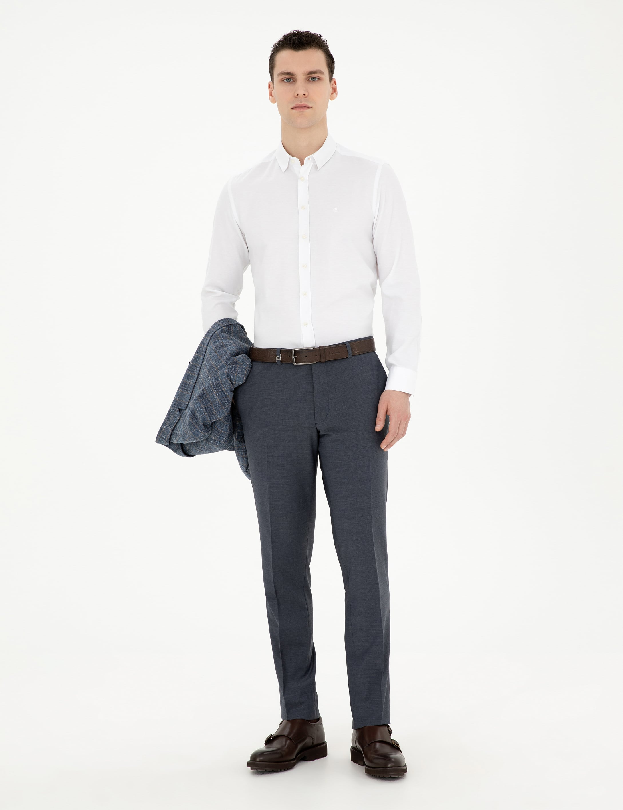 Saks Slim Fit Kumaş Pantolon - Image 1