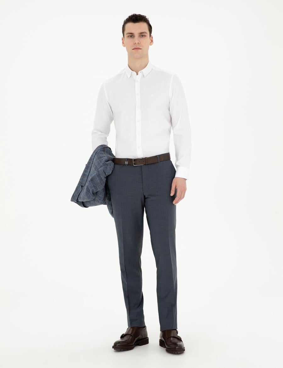 Saks Slim Fit Kumaş Pantolon