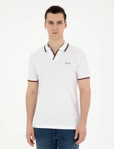 Beyaz Slim Fit Tişört