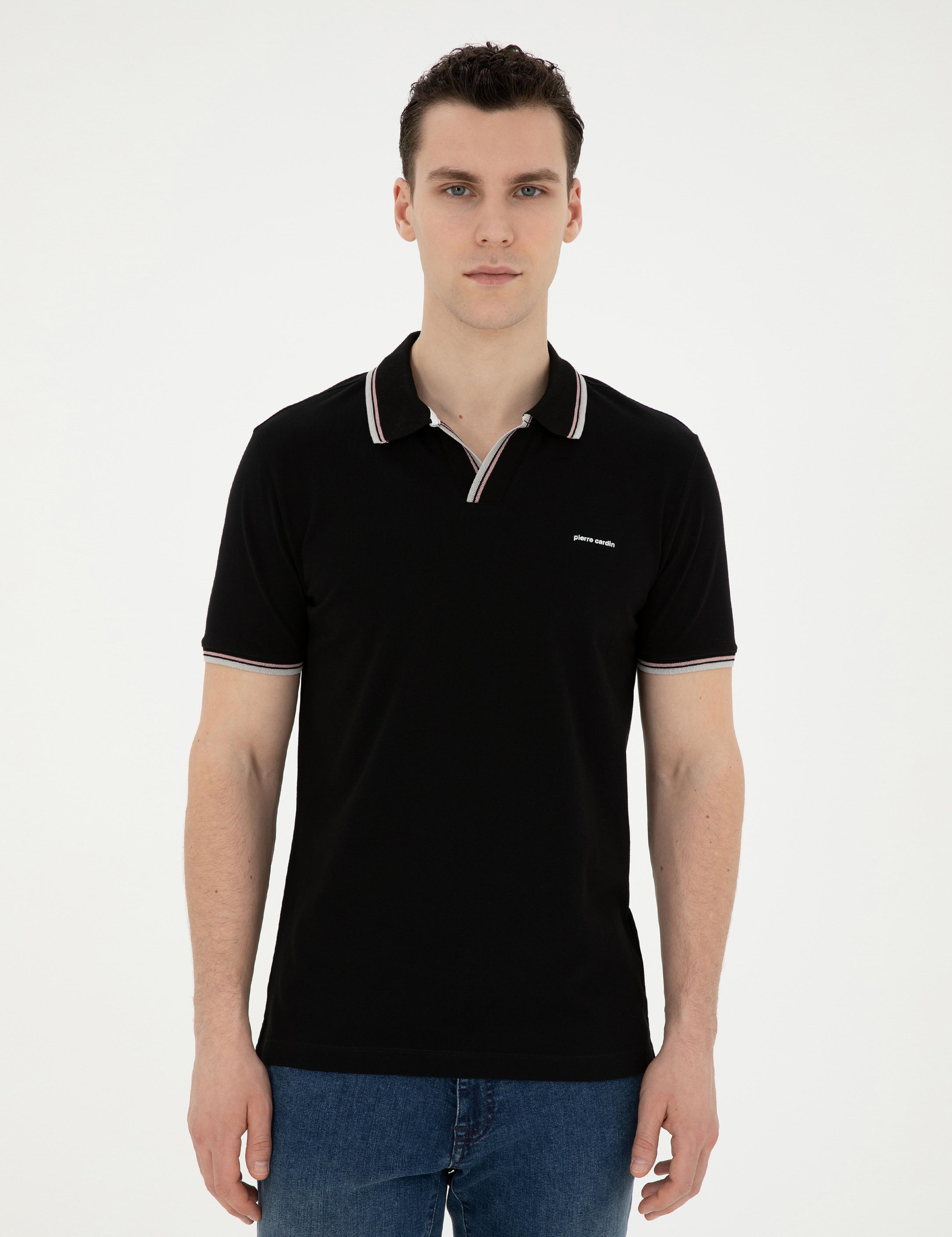 Siyah Slim Fit Tişört