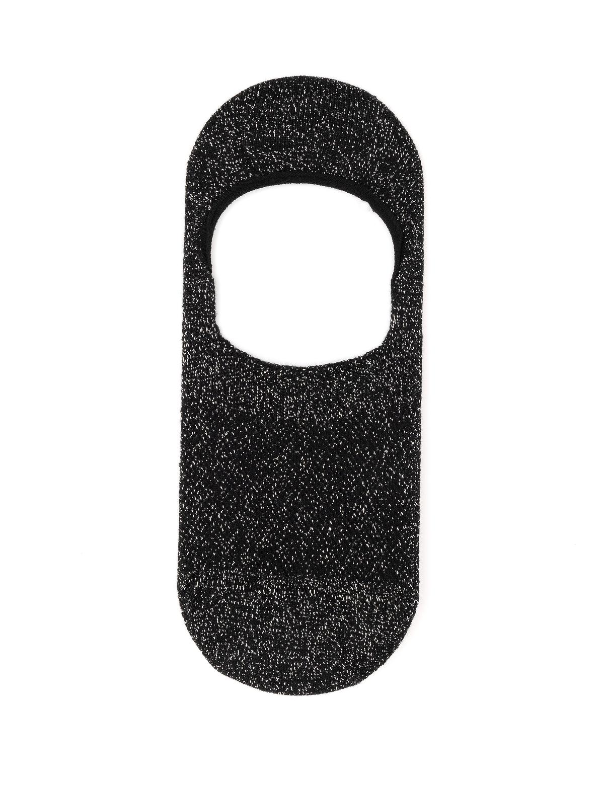 Kadın Siyah Babet Çorap - 50278537001