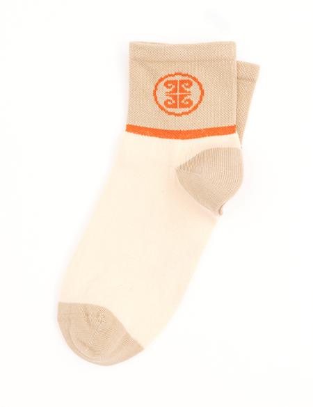 Kadın Krem Soket Çorap - 50278544001