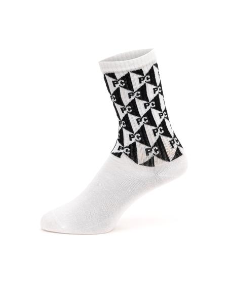 Kadın Beyaz Soket Çorap - 50288014002