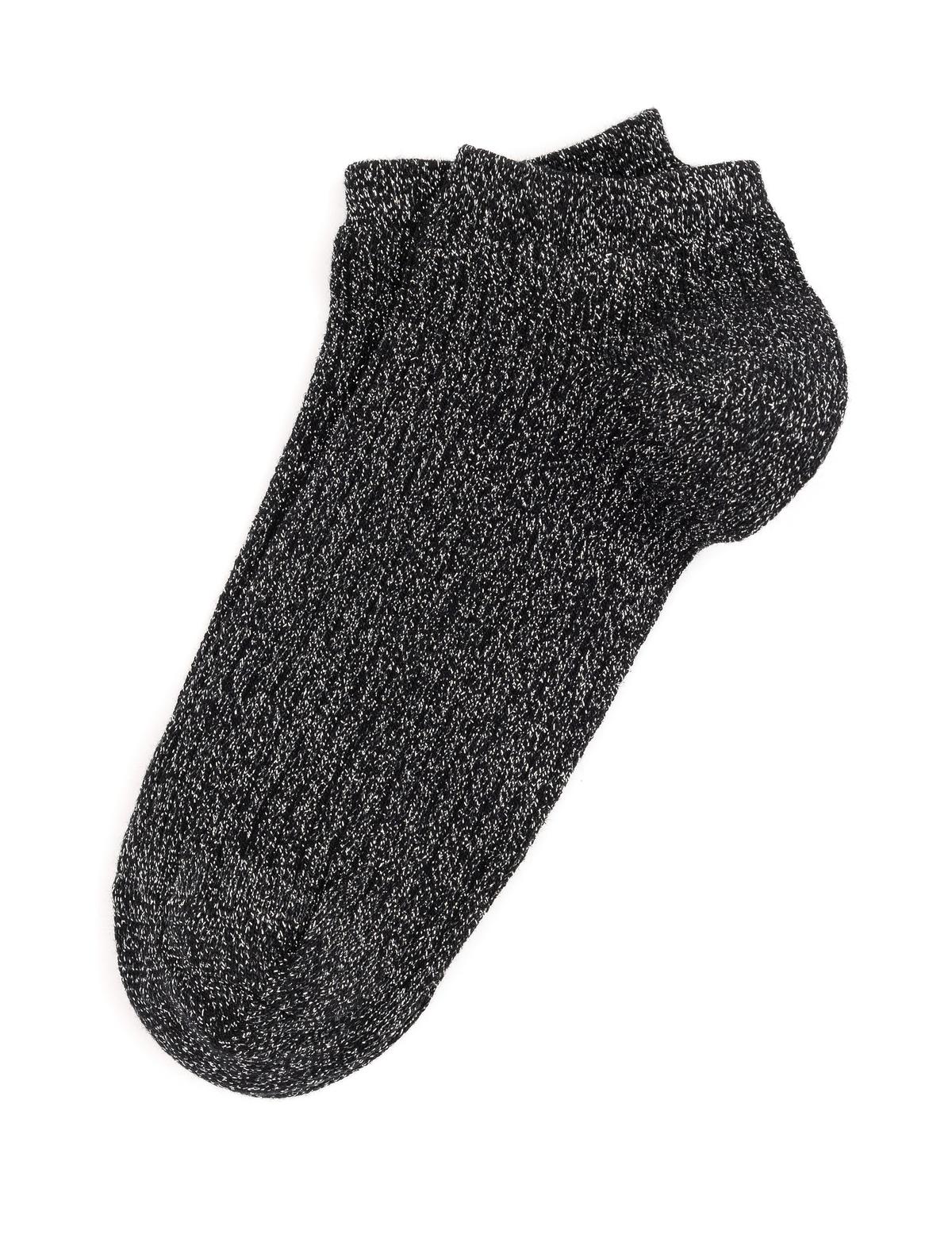 Kadın Siyah Patik Çorap - 50288030003