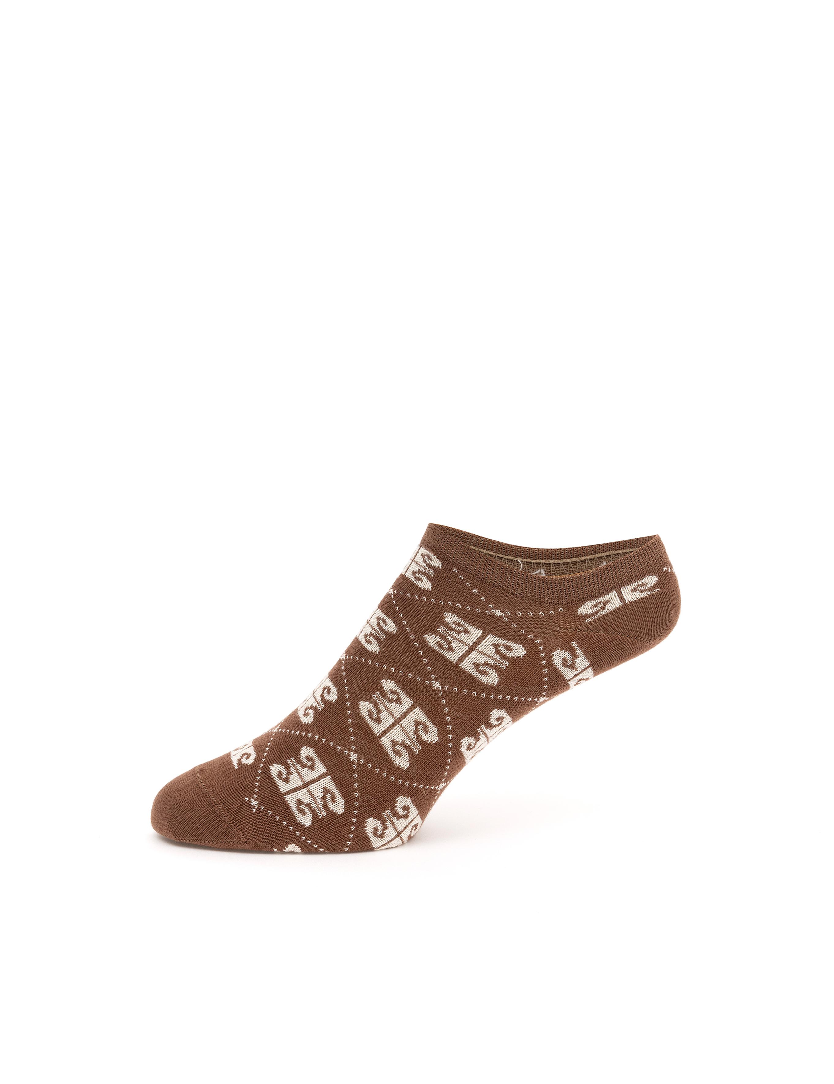 Kadın Kahverengi Patik Çorap