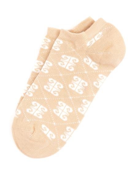 Kadın Bej Patik Çorap - 50279316002