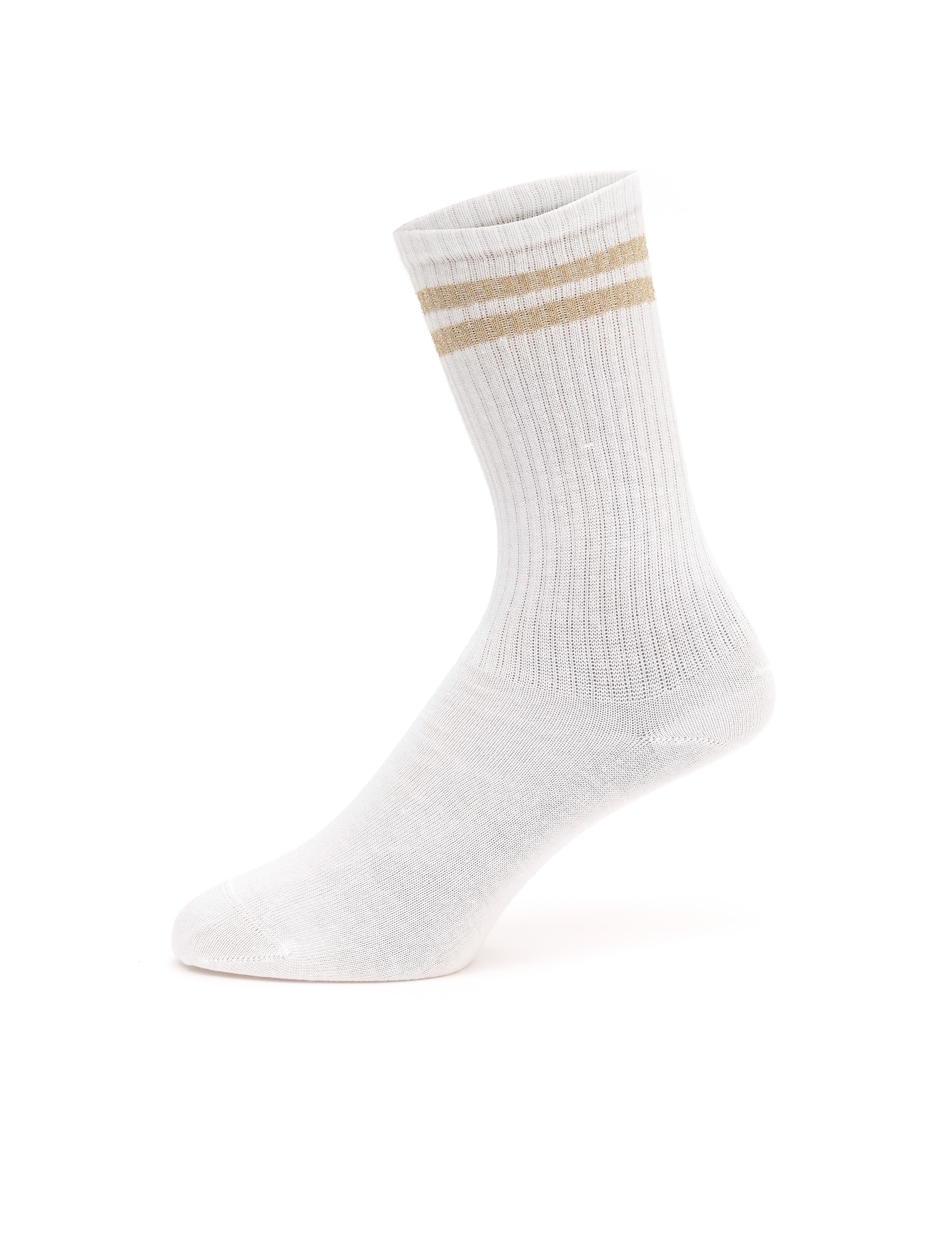 Kadın Beyaz Soket Çorap