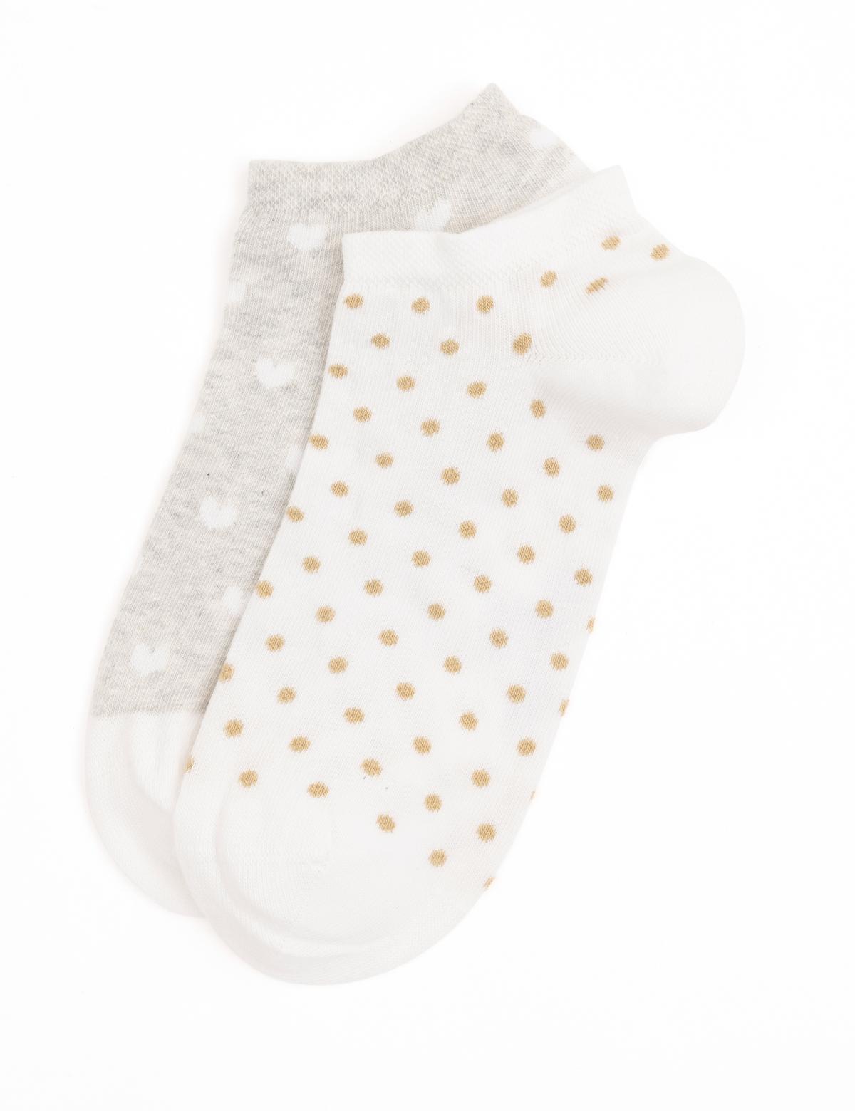 Kadın 2'li Patik Çorap - 50288019007