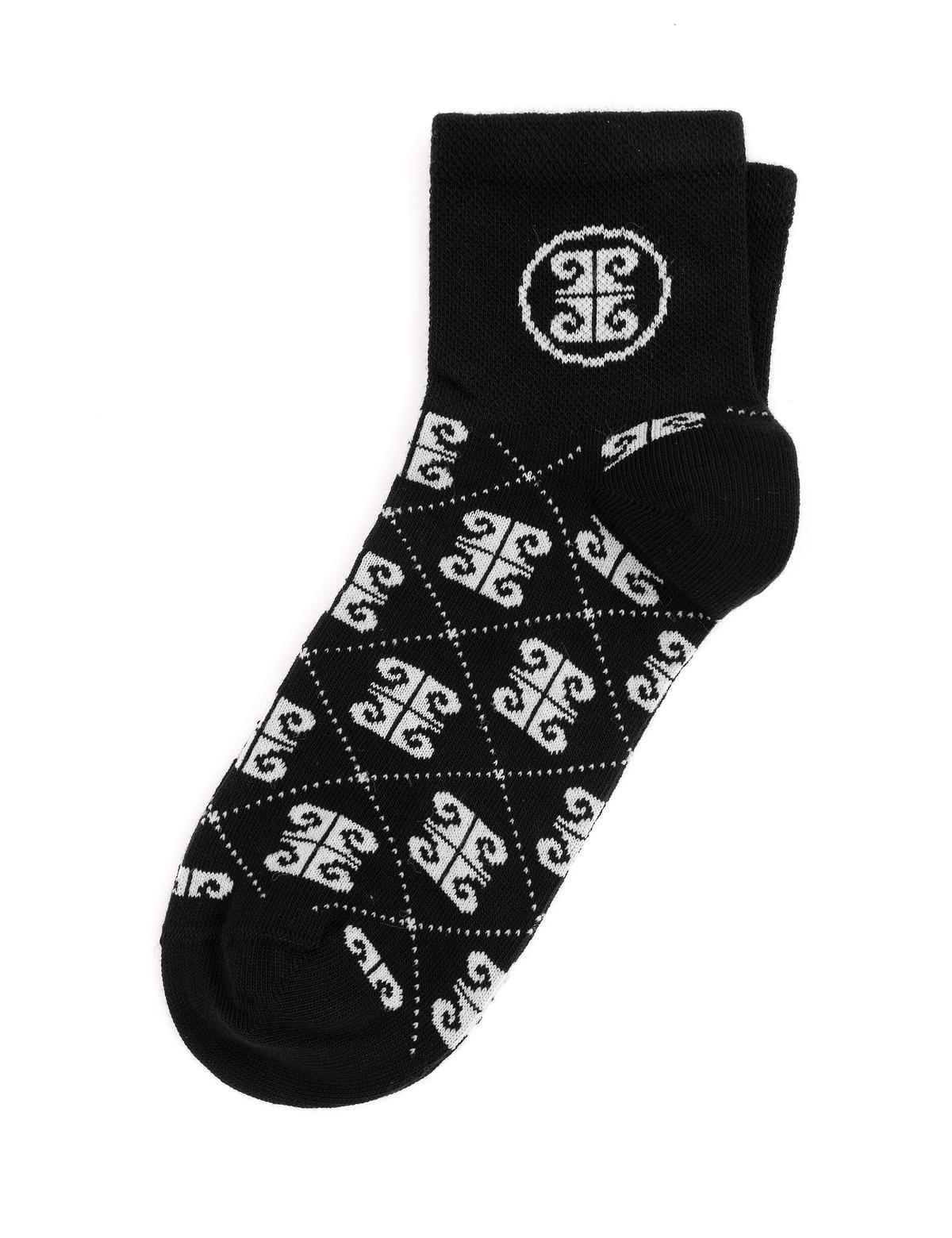 Kadın Siyah Patik Çorap - 50289188001