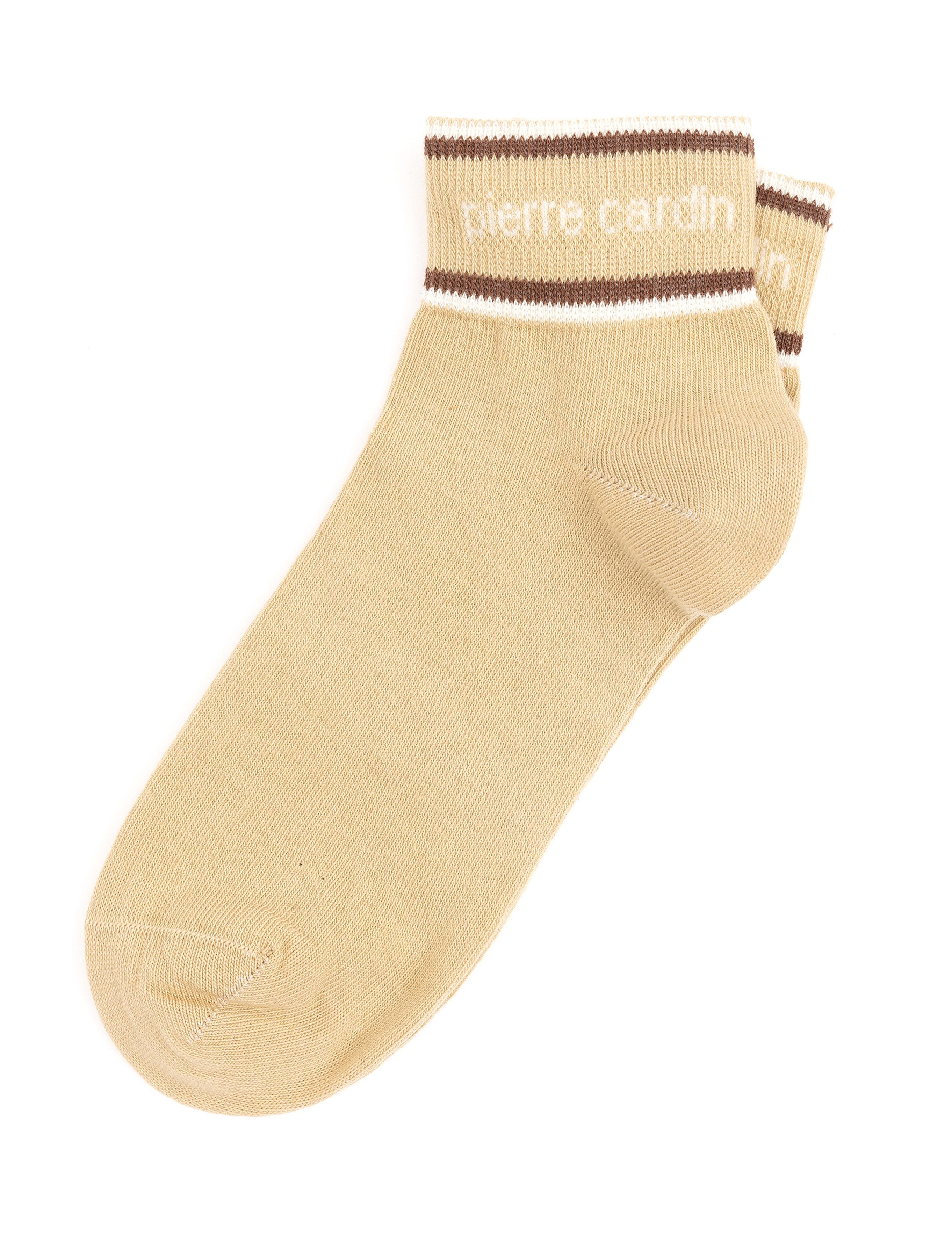 Kadın Ekru Patik Çorap