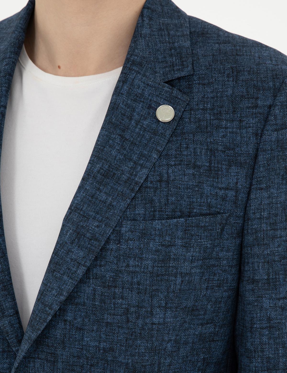 Açık Lacivert Slim Fit Takım Elbise - 50285256044