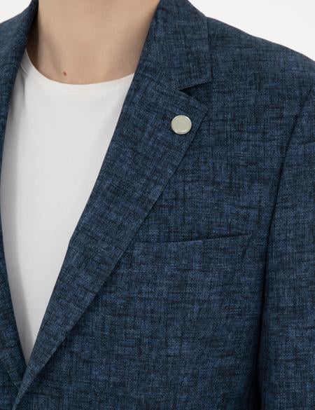 Açık Lacivert Slim Fit Takım Elbise - 50285256044