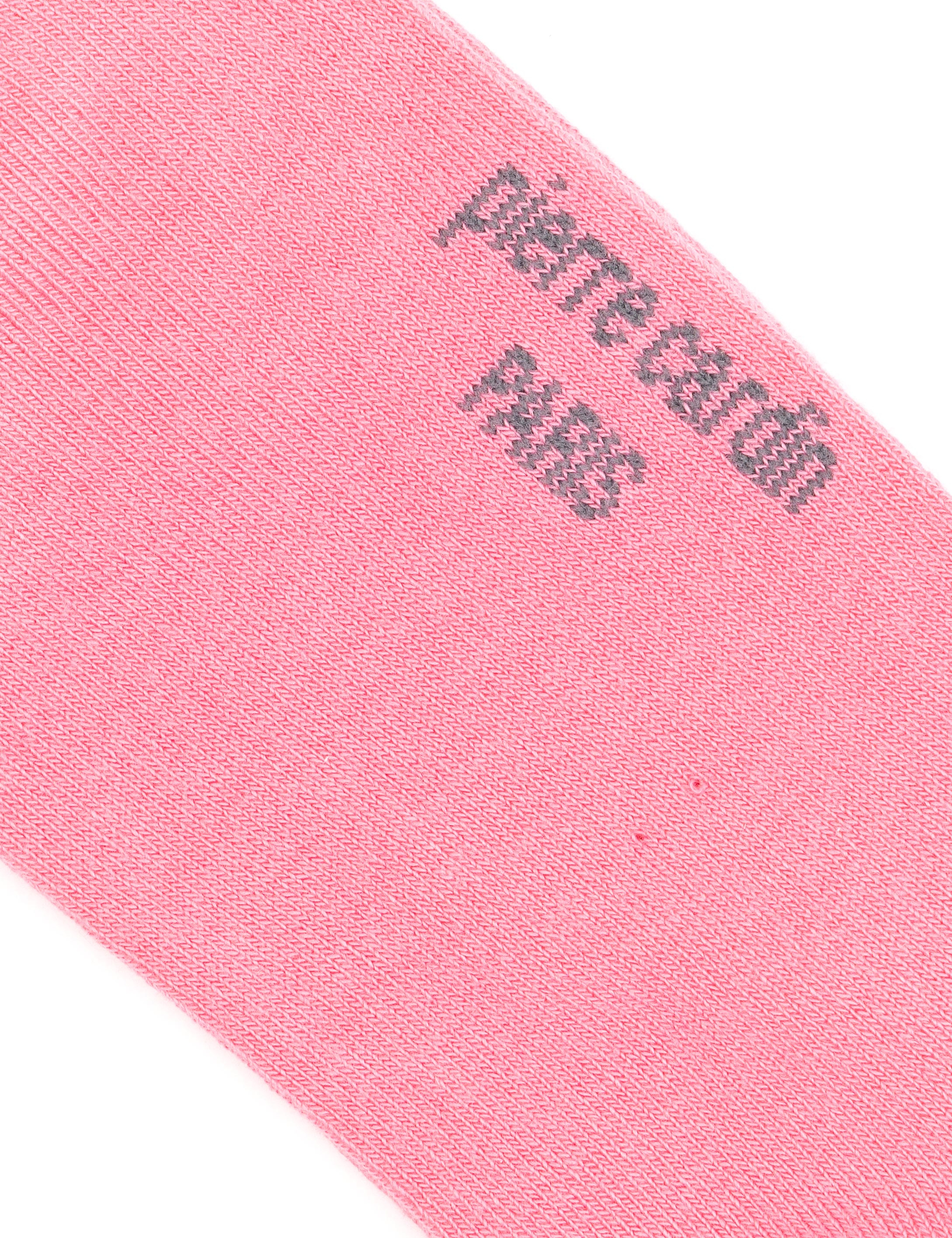 Kadın Pembe Bambu Soket Çorap - Image 3