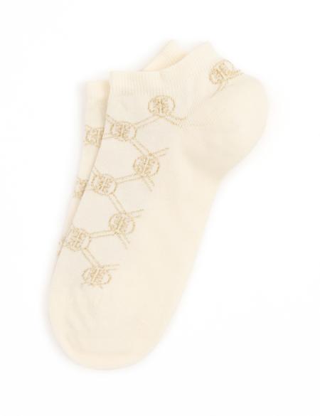 Kadın Ekru Patik Çorap - 50289186002