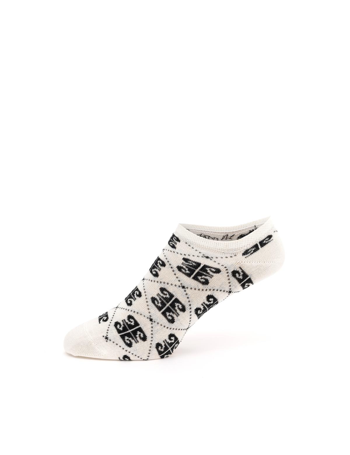 Kadın Ekru Patik Çorap