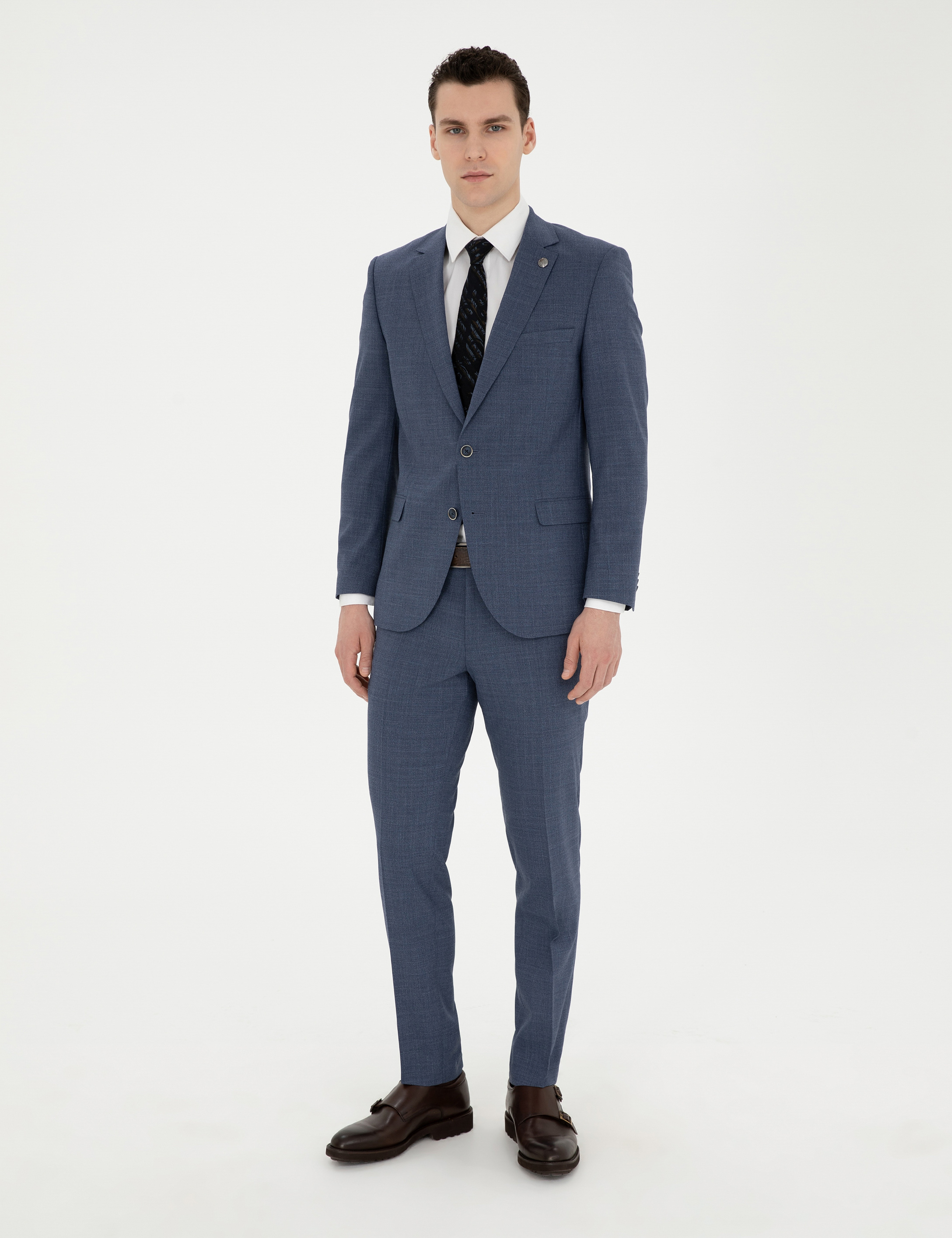 Saks Ex. Slim Fit Takım Elbise - Image 3