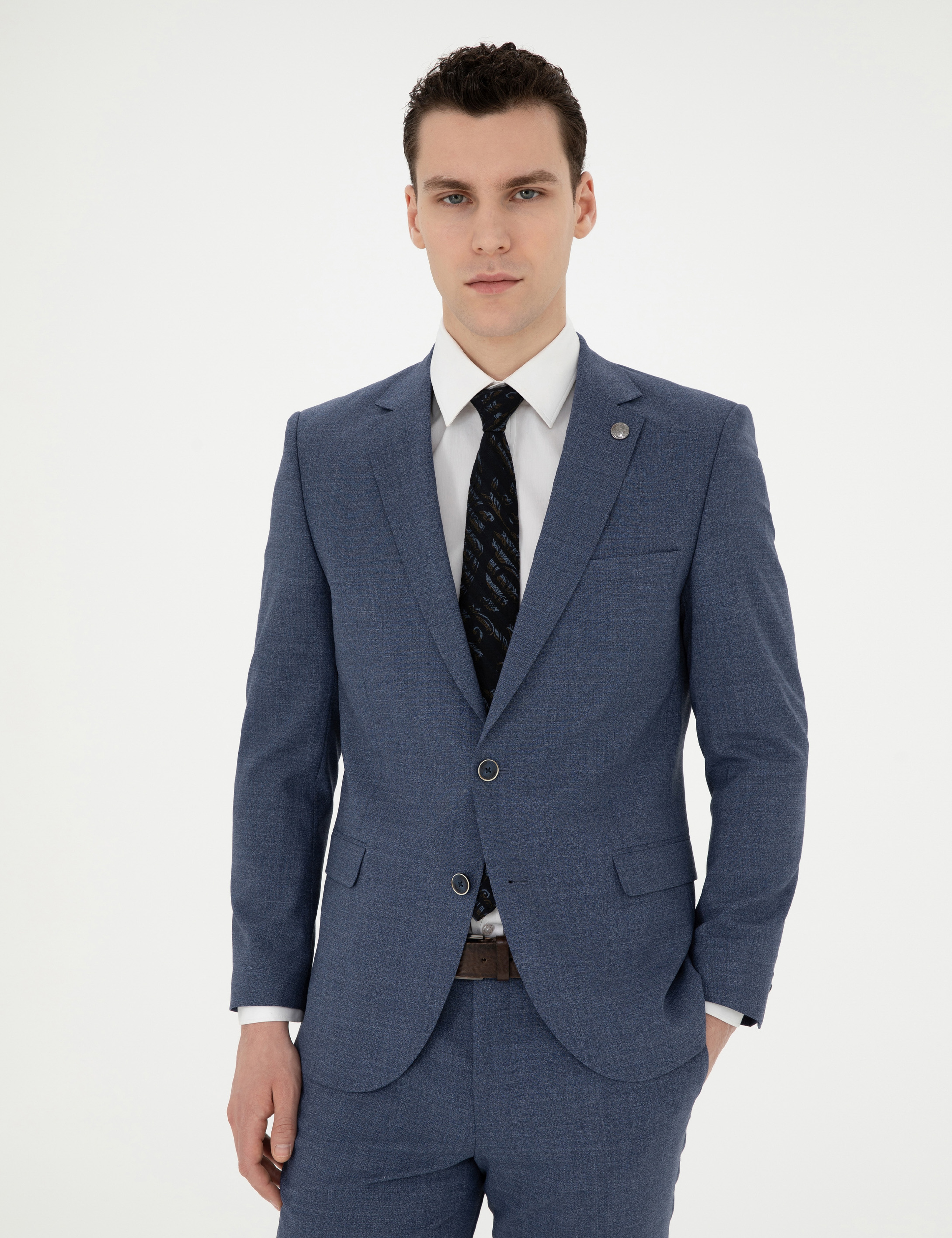 Saks Ex. Slim Fit Takım Elbise - Image 4