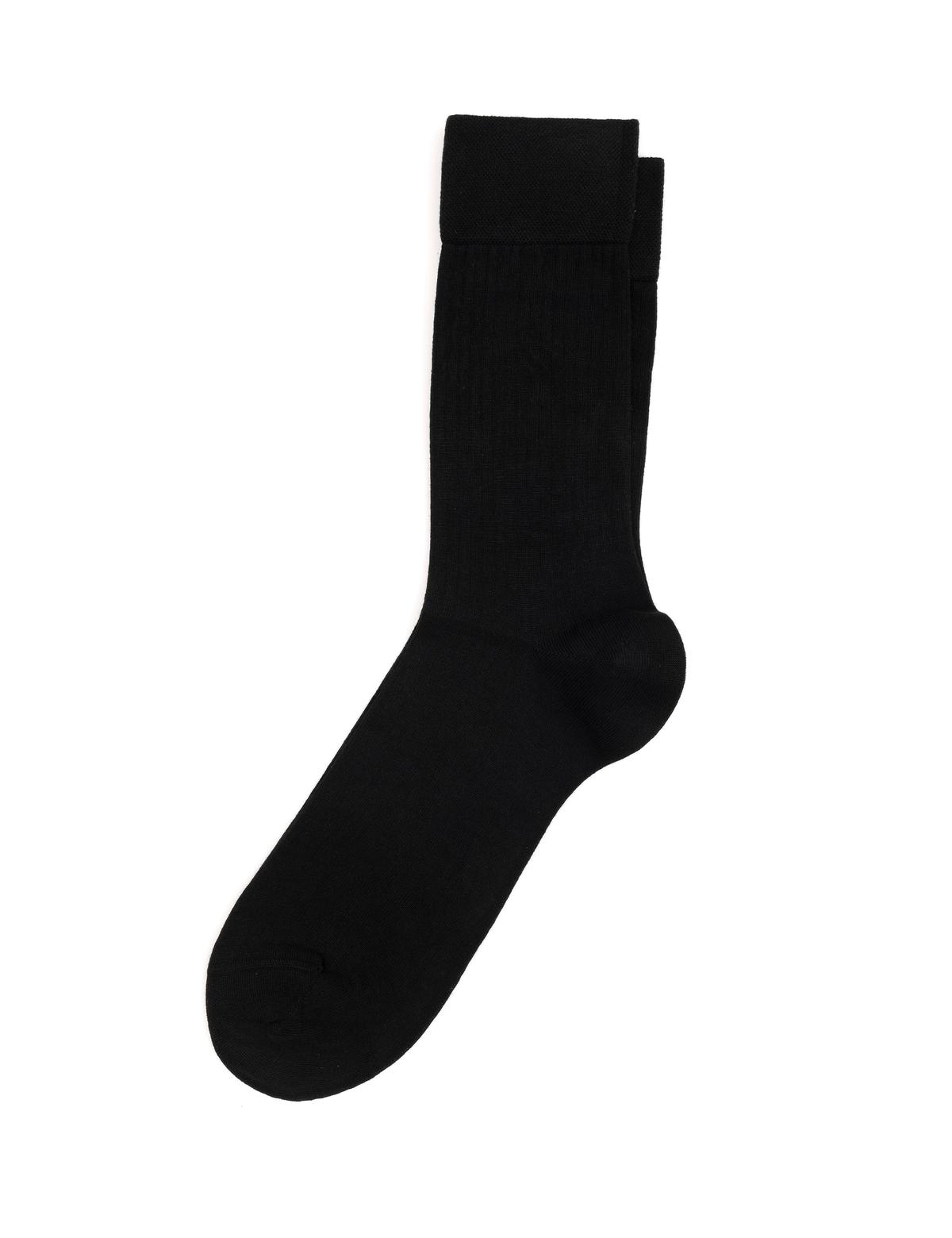 Erkek Siyah Soket Çorap - 50291767001