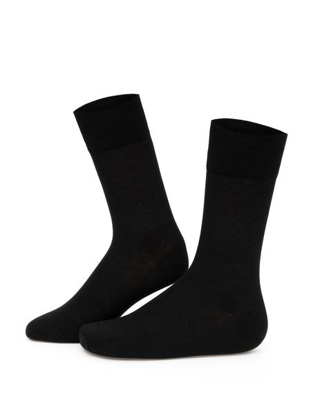 Erkek Siyah Çorap - 50291770001