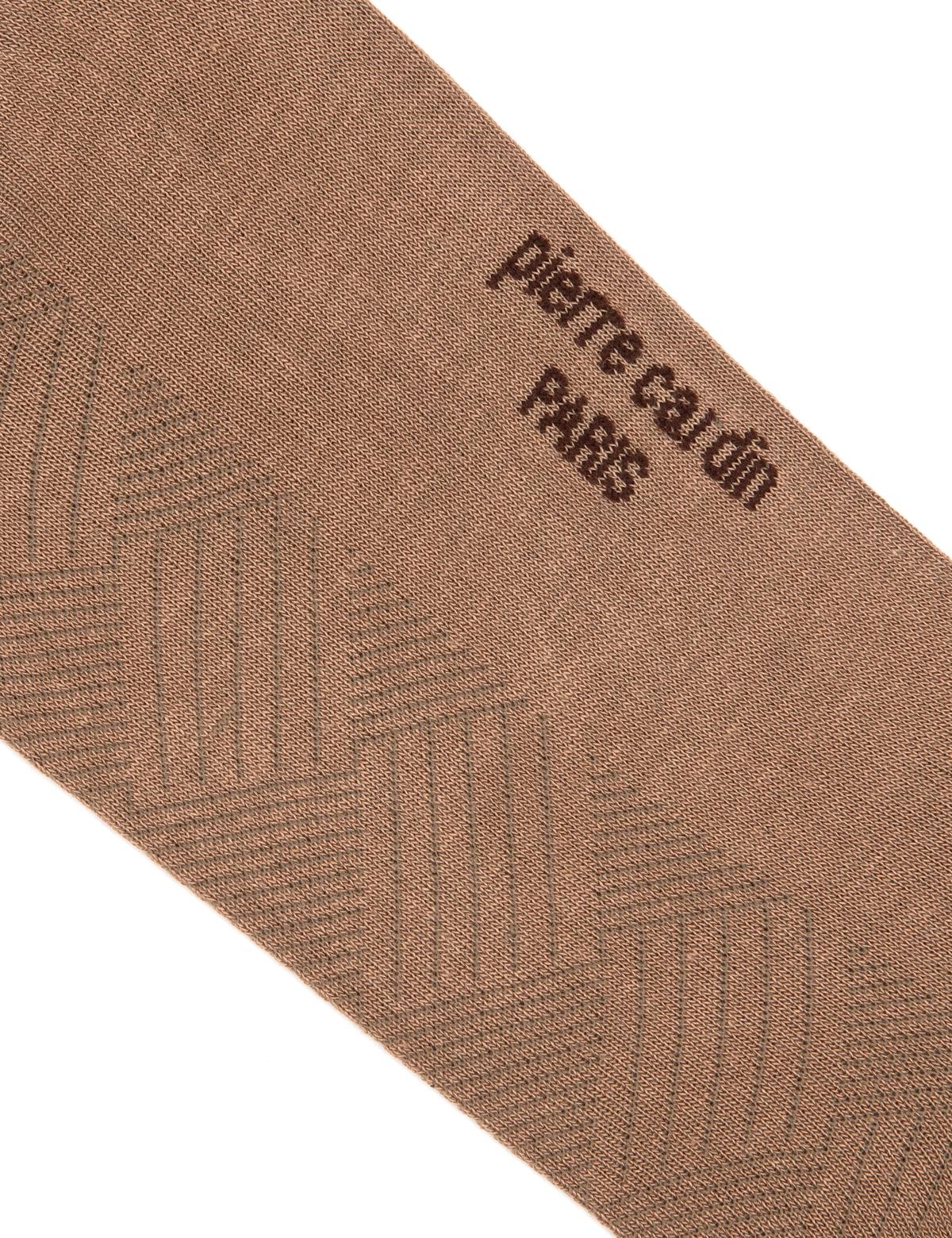 Erkek Bambu Karışımlı Kahverengi Soket Desenli Çorap - 50291772004